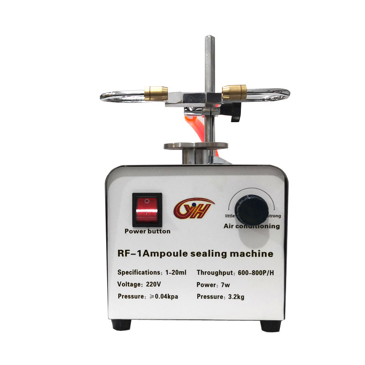 RF-1 Desktop lab glass bottle ampoule sealing machine