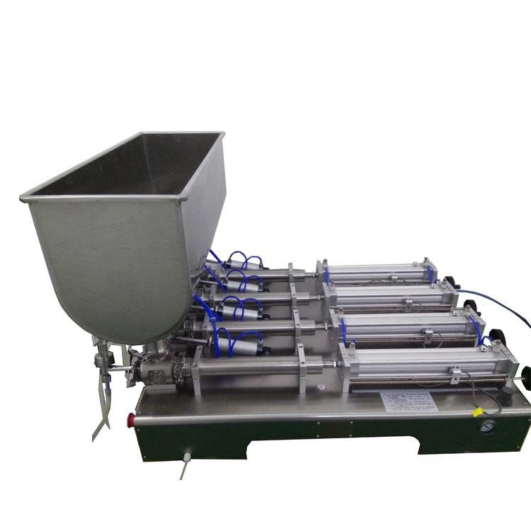 G4YHL Semi-automatic paste liquid dual-purpose filling machine (horizontal)