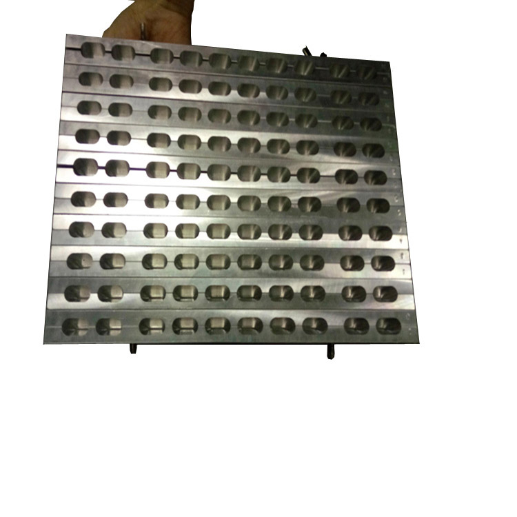 100 Cavities aluminum alloy duckbill suppository mold