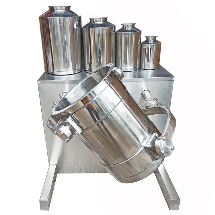 2L 5L 10L 20L Four Barrel Compatible Three dimensional mixing machine SHB-251020