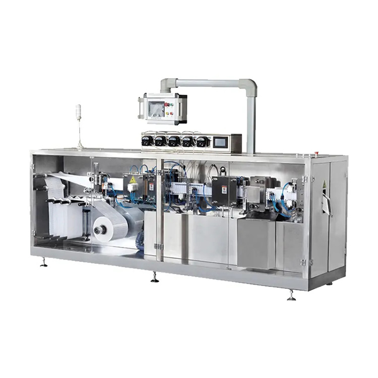 GGS-240p5 plastic ampoule forming filling and sealing machine